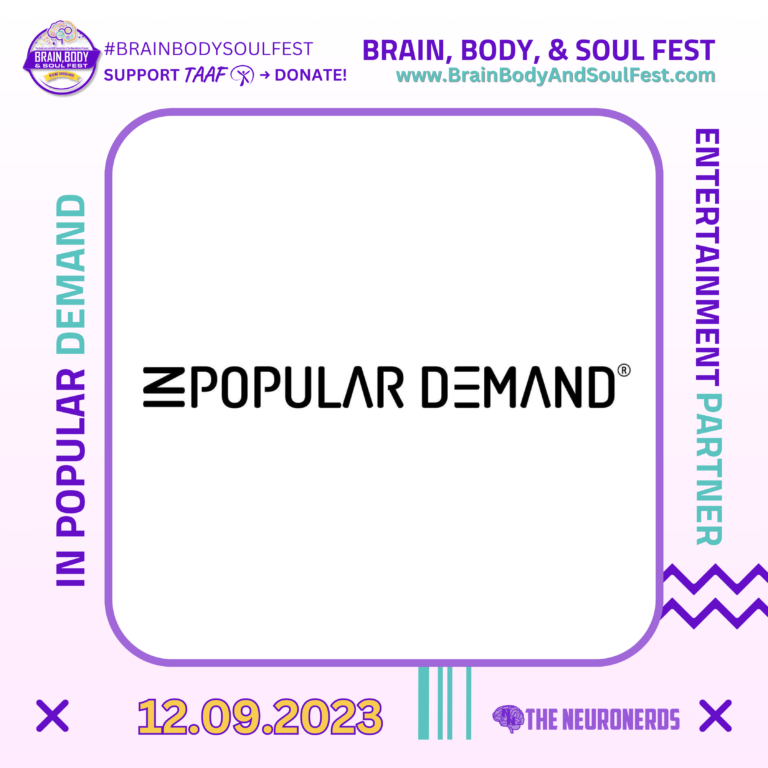 Social impact initiative at #BrainBodySoulFest, an immersive musical experience with In Popular Demand