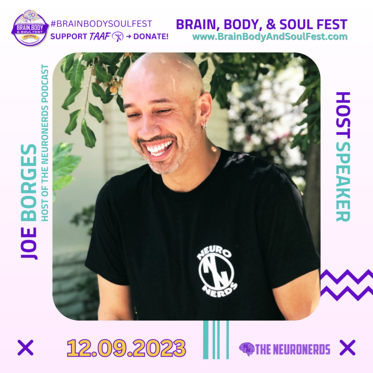 Social impact initiative at #BrainBodySoulFest, an immersive musical experience with Joe Borges