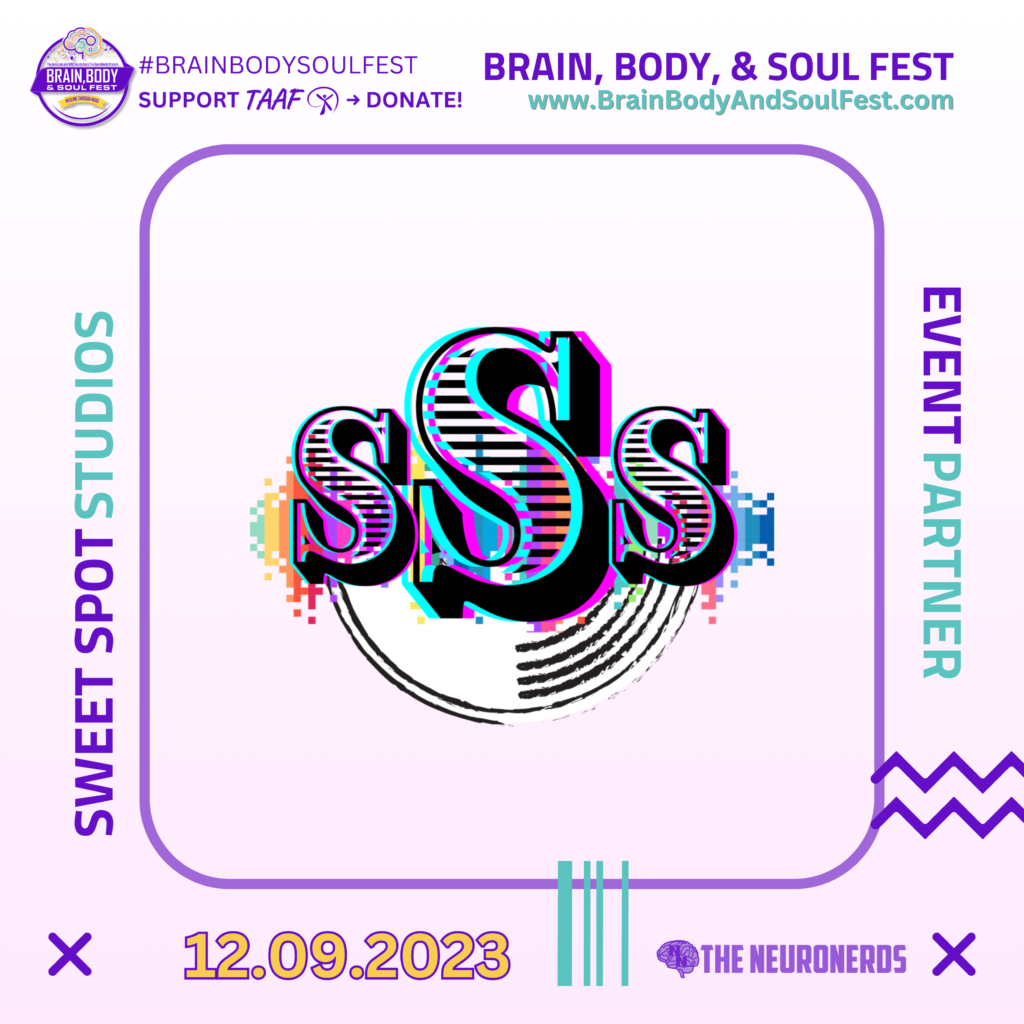 Social impact initiative at #BrainBodySoulFest, an immersive musical experience with Sweet Spot Studios