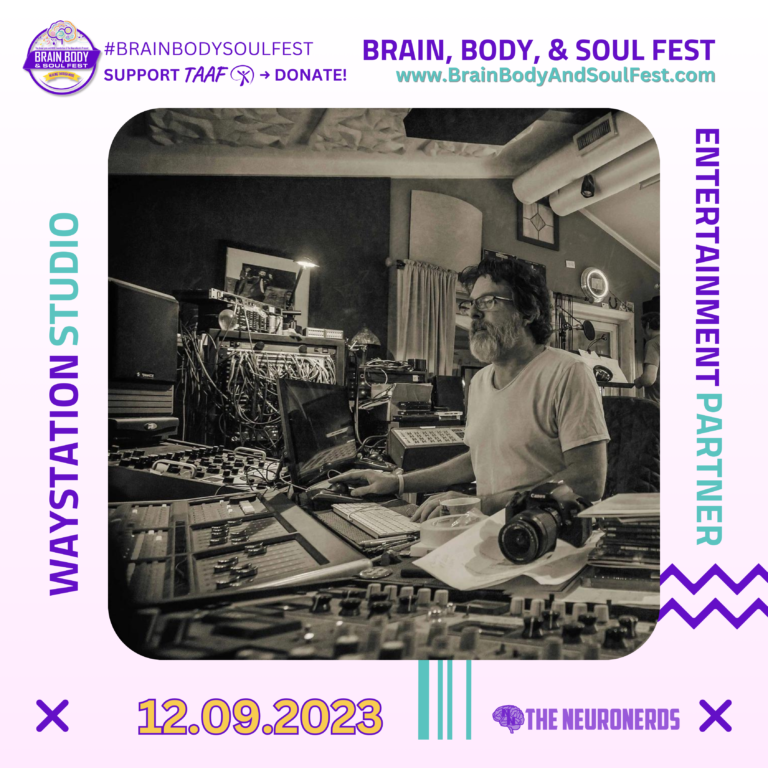 Social impact initiative at #BrainBodySoulFest, an immersive musical experience with Waystation Studio